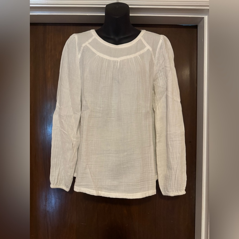 Gap White Blouse - Size S